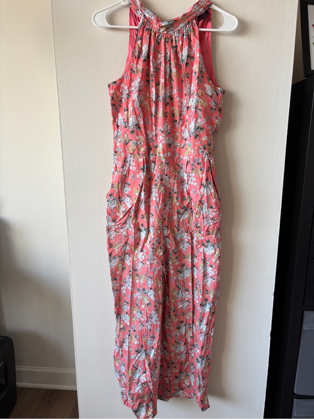 J.Crew Floral Cotton Jumpsuit Size 4